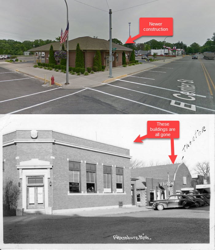 Garden Theatre - Then And Now Comparison (newer photo)